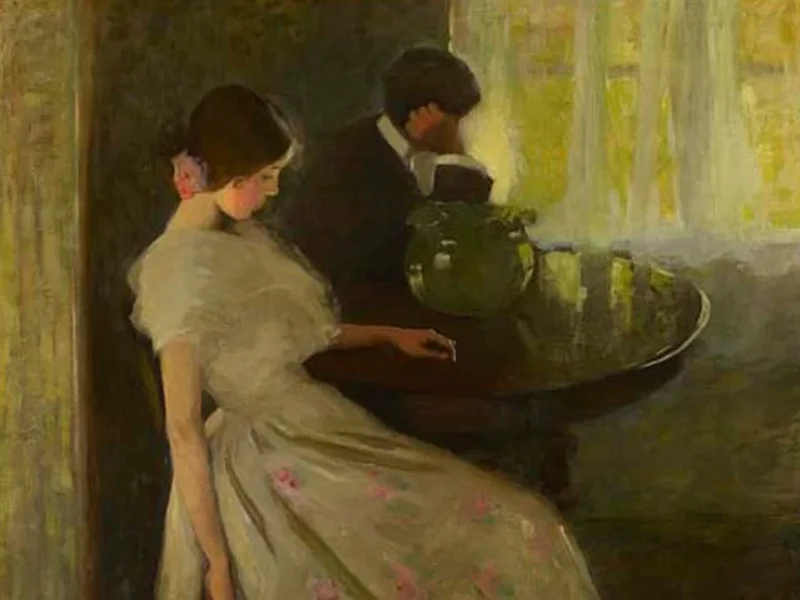 1864-Florence Carlyle - L'alterco